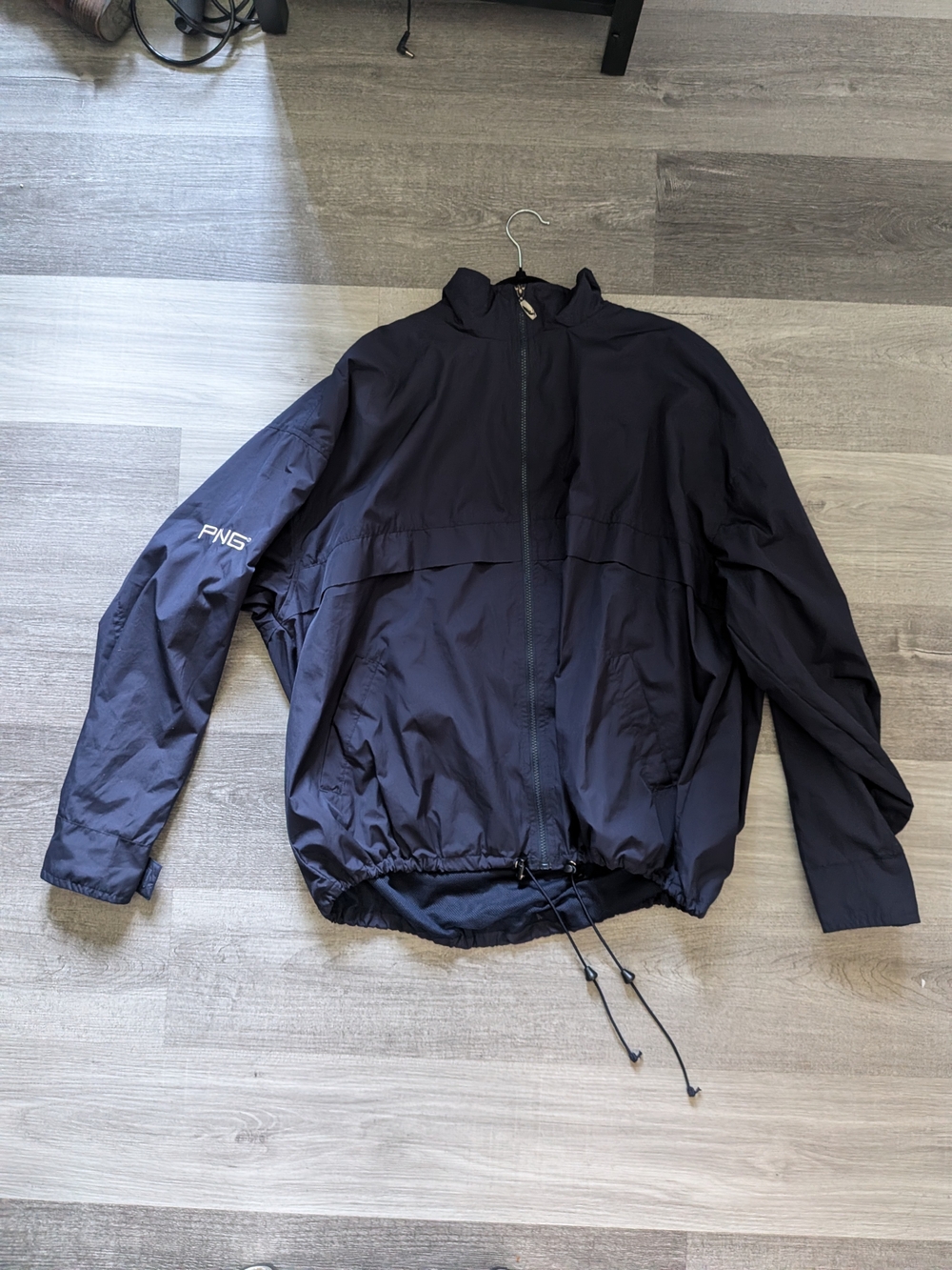 PING Collection Men’s XL Navy Golf Windbreaker Full Zip Jacket
